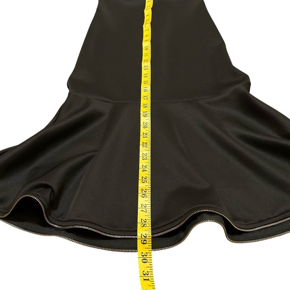 Charlotte Russe Elegant Black Dress Size Small Evening Gown Prom Maxi Ruched - Picture 9 of 13